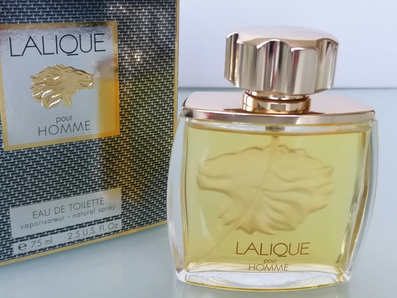 Lalique Pour Homme Lion 1997 Eau De Toilette 75 Ml/ 25 - Etsy