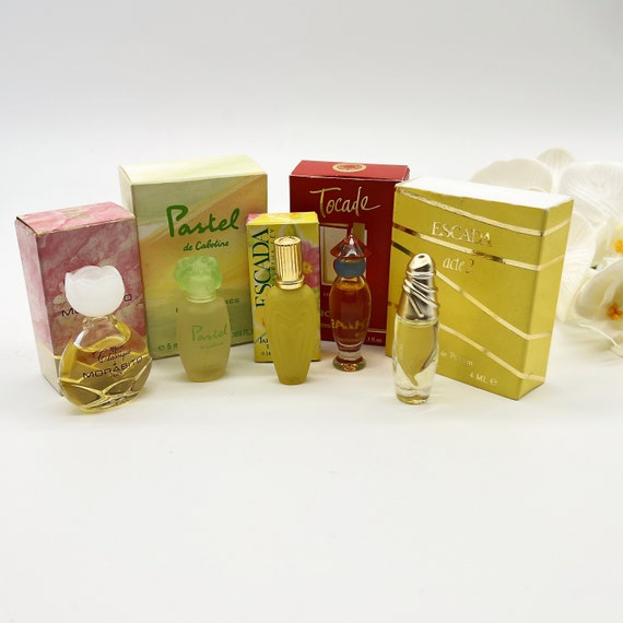 ヴィンテージミニチュア香水セット、様々なブランド、80年代/90年代の