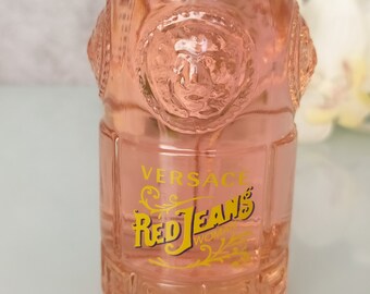 Vintage Versace Red Jeans Perfume 75ml – 1994 Eau De Toilette