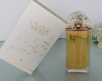 Lalique  (1992) Eau de Toilette  100 ml/3,3 fl.oz, Natural Spray , Vintage, Women's  Fragrances,