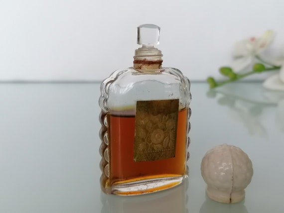 Serves Sauze Freres Paris (1936) Parfum / Extriat  1/2 fl.oz/ 15 ml  Perfume Bottle Art Deco