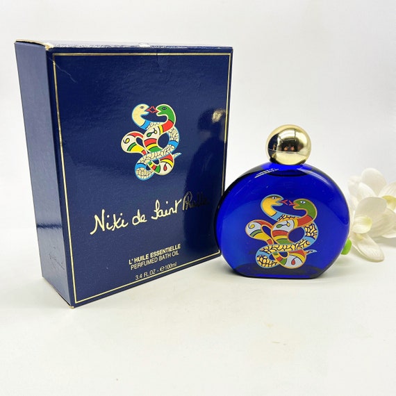 Niki de Saint Phalle , Perfumed Bath Oil 100ml/3,4 fl.oz , Hard to Find , Vintage Fragrance for Women 80s , Gift Idea