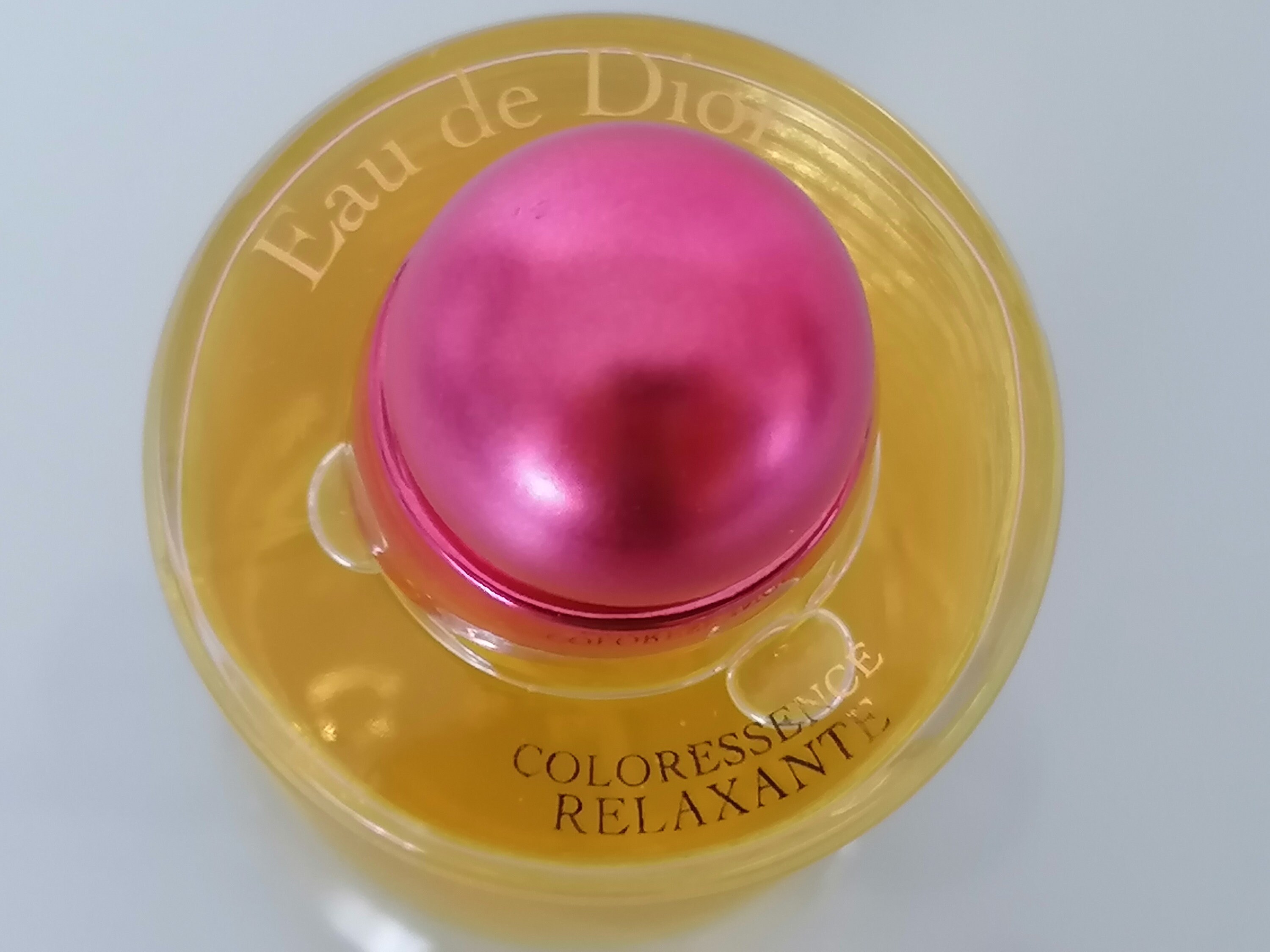 Eau de Dior Coloressence Relaxante スプレー Vintage ''eau De Dior Coloressence Relaxing ''(2000) Eau De