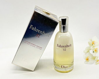 Fahrenheit 32 After Shave Lotion 100ml/3,4 Fl.oz , Rare Men's