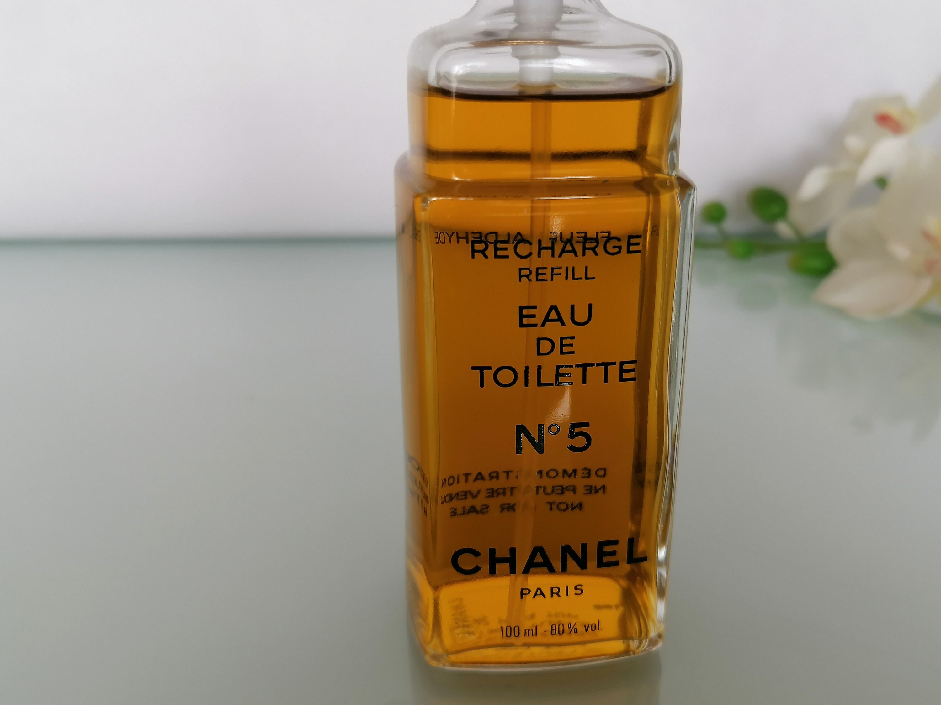 Chanel No 5 1990 Eau De Toilette 100ml Spray Refillable Tester