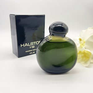Vintage Halston 1-12 Men&#39;s Cologne (120ml/4 fl.oz) - 1976, New in Box