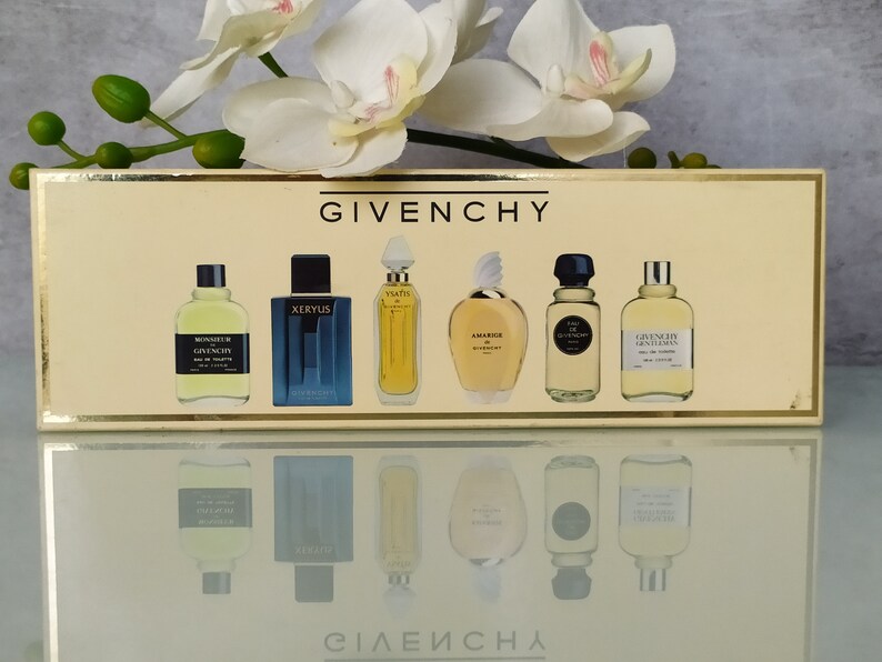 Givenchy Miniature Perfume Collection box Etsy