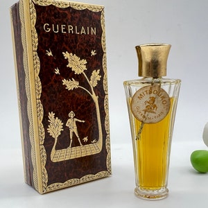 Mitsouko ,Guerlain , Parfum/Extrait 7 ml or 1/4 fl.oz , Umbrella Bottle , c1952-1978, Vintage Pure Perfume ,France Paris , Gift Idea image 2