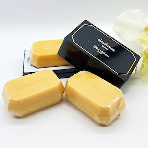Vintage Detchema Revillon Soap Set 3x100g , Floral Powdery Scent , Gift for Collector , Made in France ,Bath Beauty