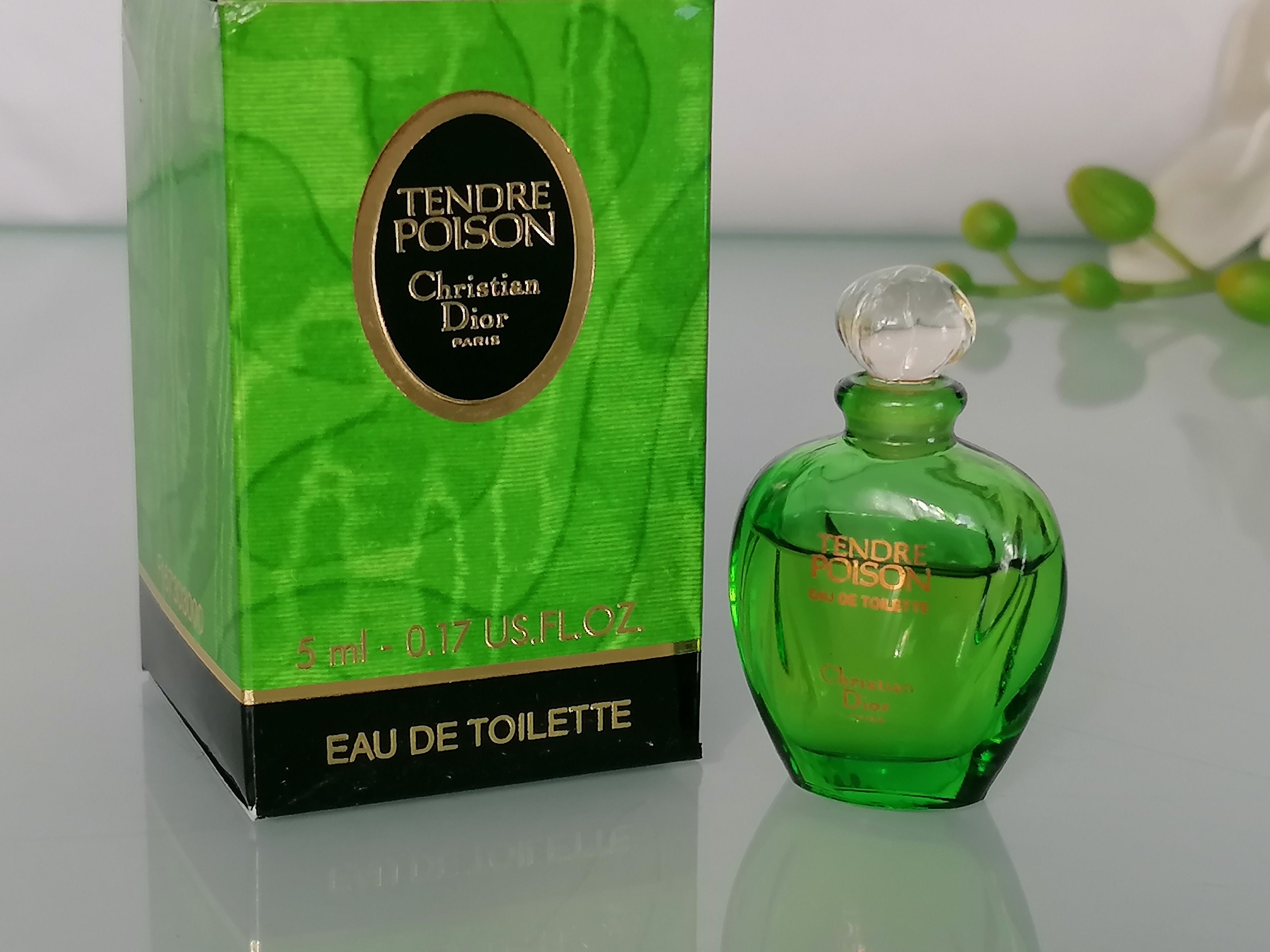 MINIATURE Perfume Tendre Poison 1994 Eau De Toilette 5 -  Finland