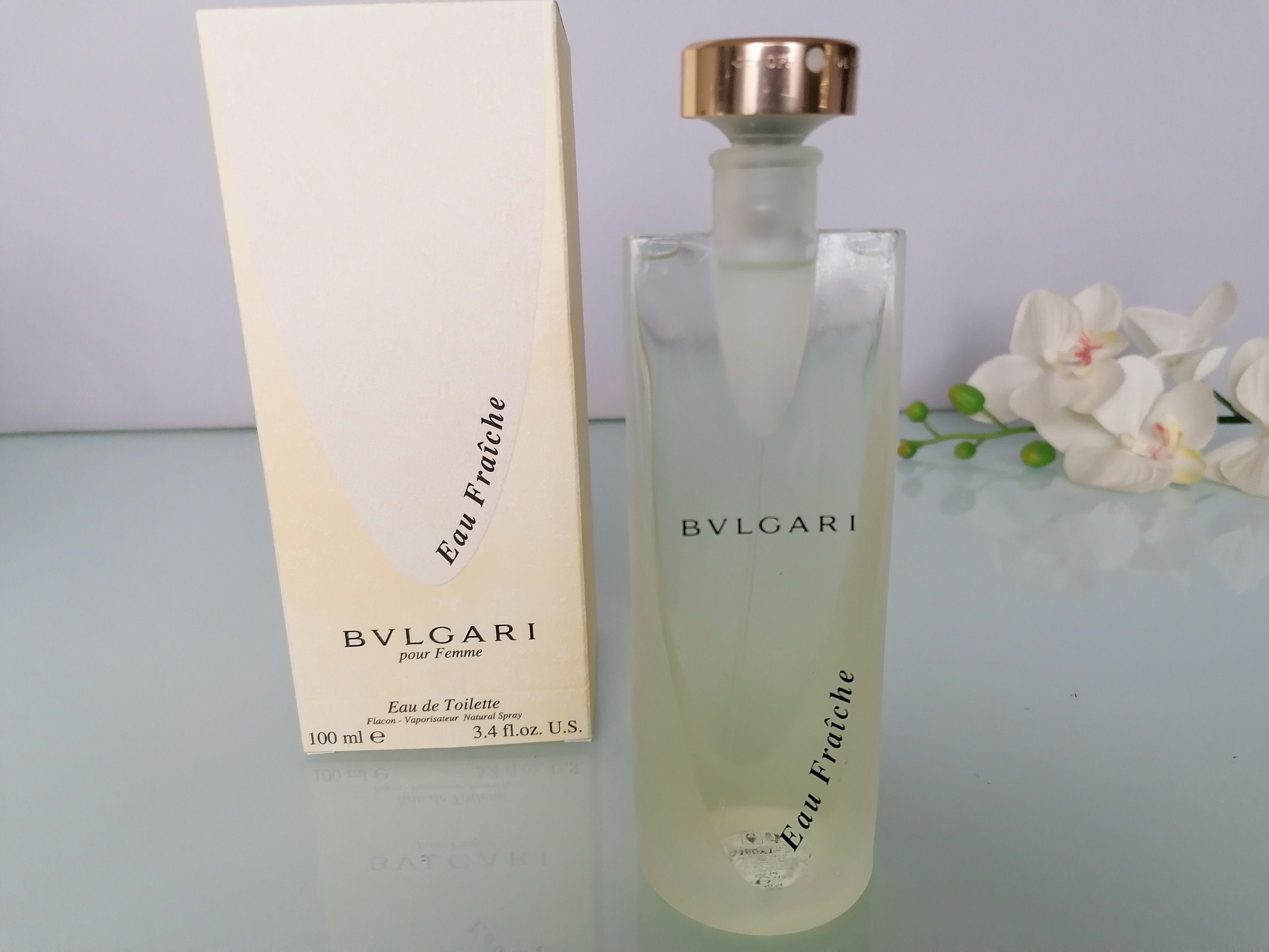 Vintage Bvlgari Eau Fraiche Pour Femme (1997) Eau De Toilette 100