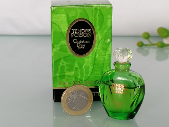 MINIATURE Perfume Tendre Poison 1994 Eau De Toilette 5 