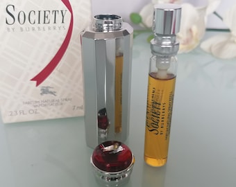 Society Burberry 1991 Parfum Extrait 7 ml 0 23 fl.oz Spray Rechargeable Gift Idea