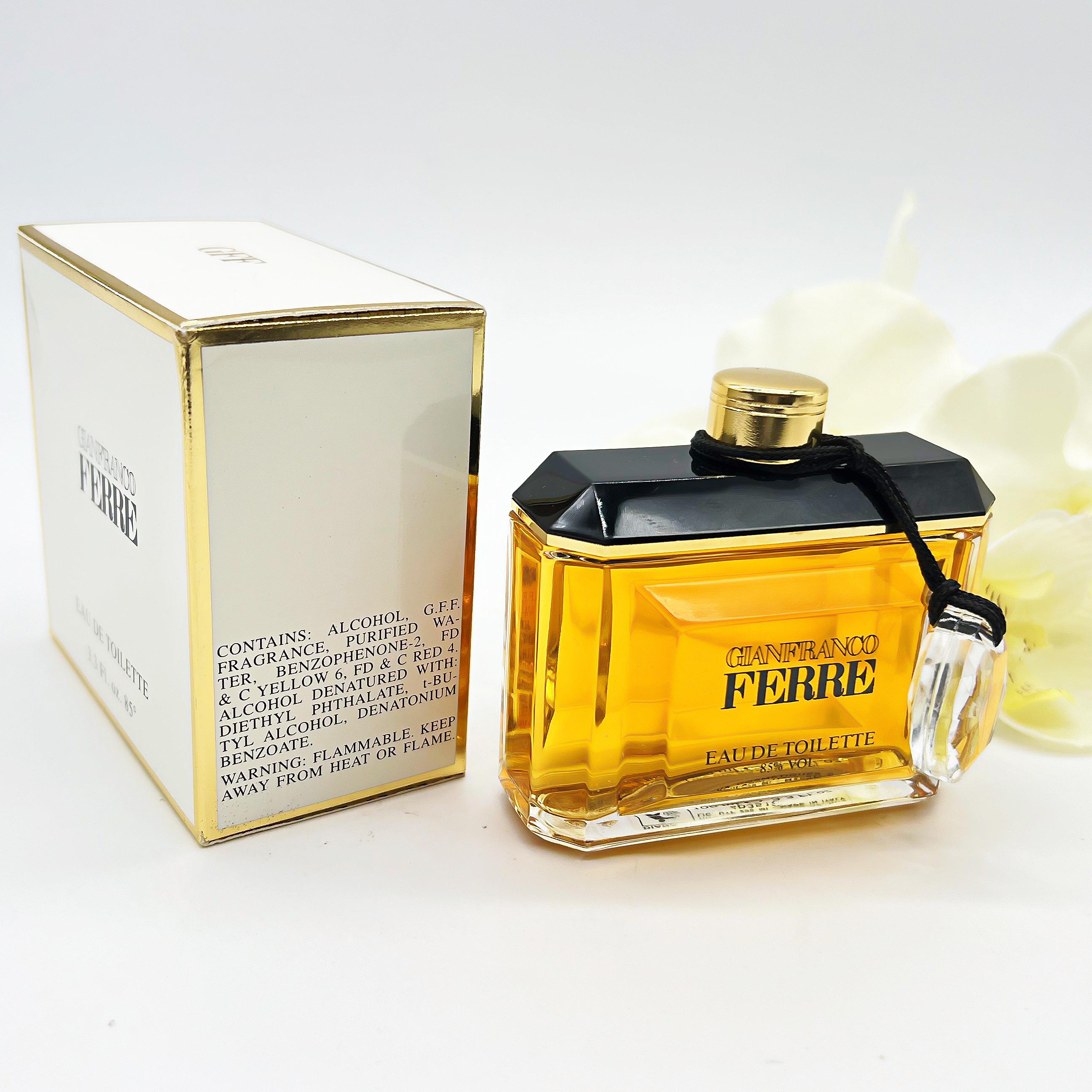 ジャンフランコ フェレ オードトワレ、100mlまたは3.3液量オンス、1984