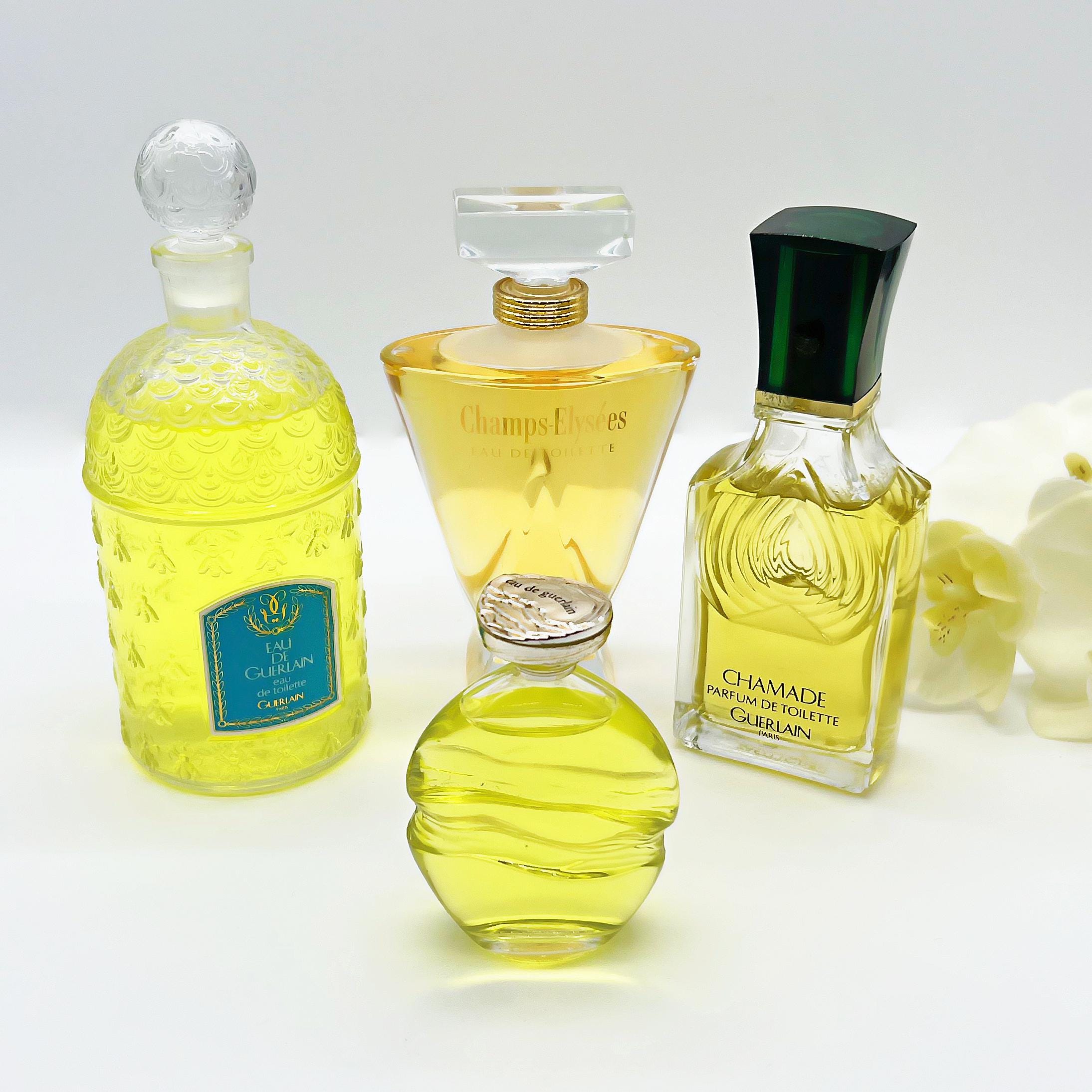 Vintage Guerlain Factice Perfume Bottles Set Rare Advertising