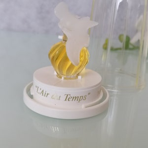 Miniature L&#39;Air du Temps  Nina Ricci PARFUM / Extrait  3,5 ml,  Vintage Women&#39;s Fragrance, mini Perfume 80&#39;s