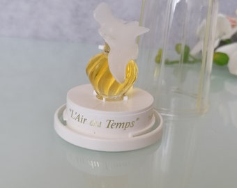 Miniature L&#39;Air du Temps  Nina Ricci PARFUM / Extrait  3,5 ml,  Vintage Women&#39;s Fragrance, mini Perfume 80&#39;s
