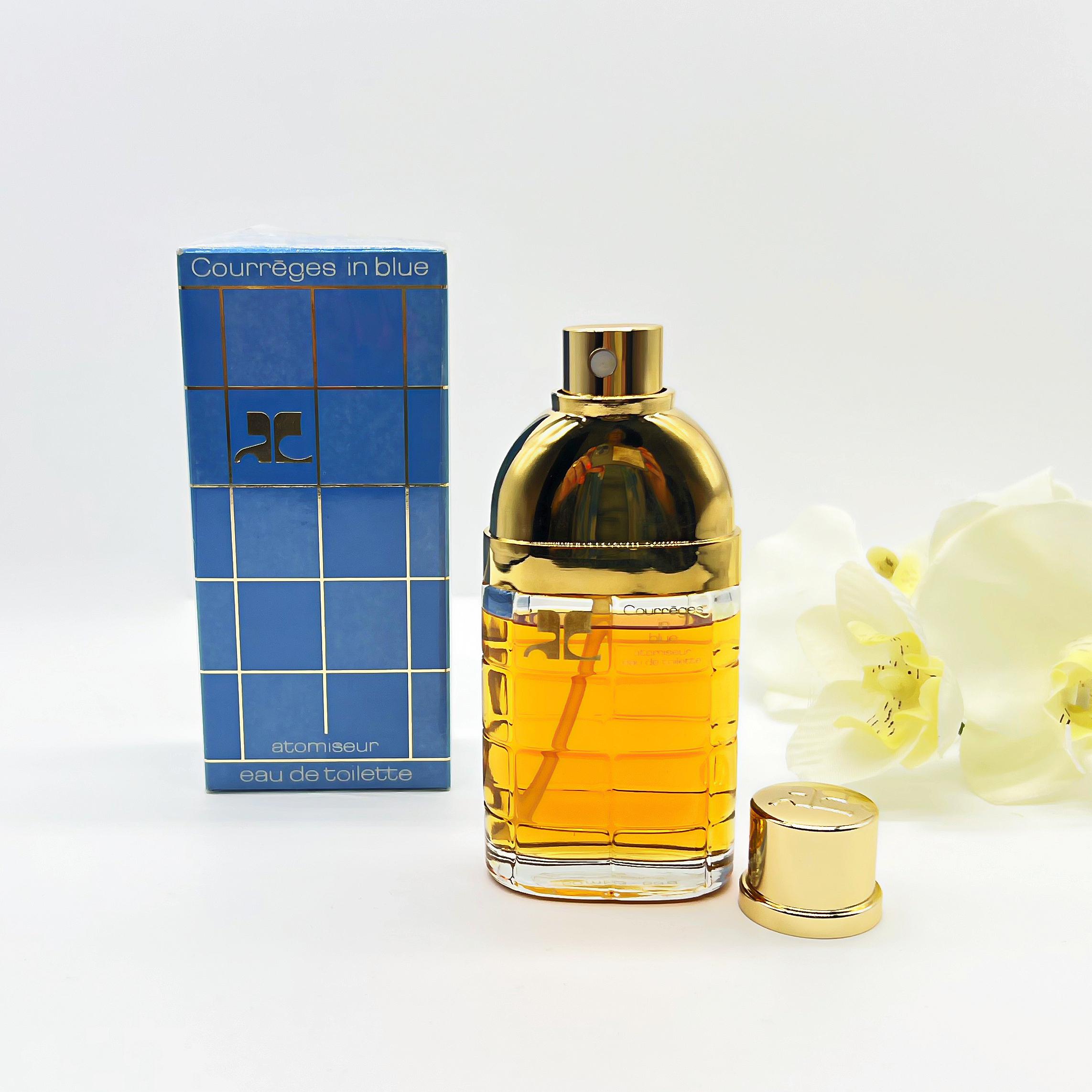 クレージュ クレージュインブルー オードトワレ100ml 未開封品 レア ヴィンテージ クレージュ イン ブルー オードトワレ、1983