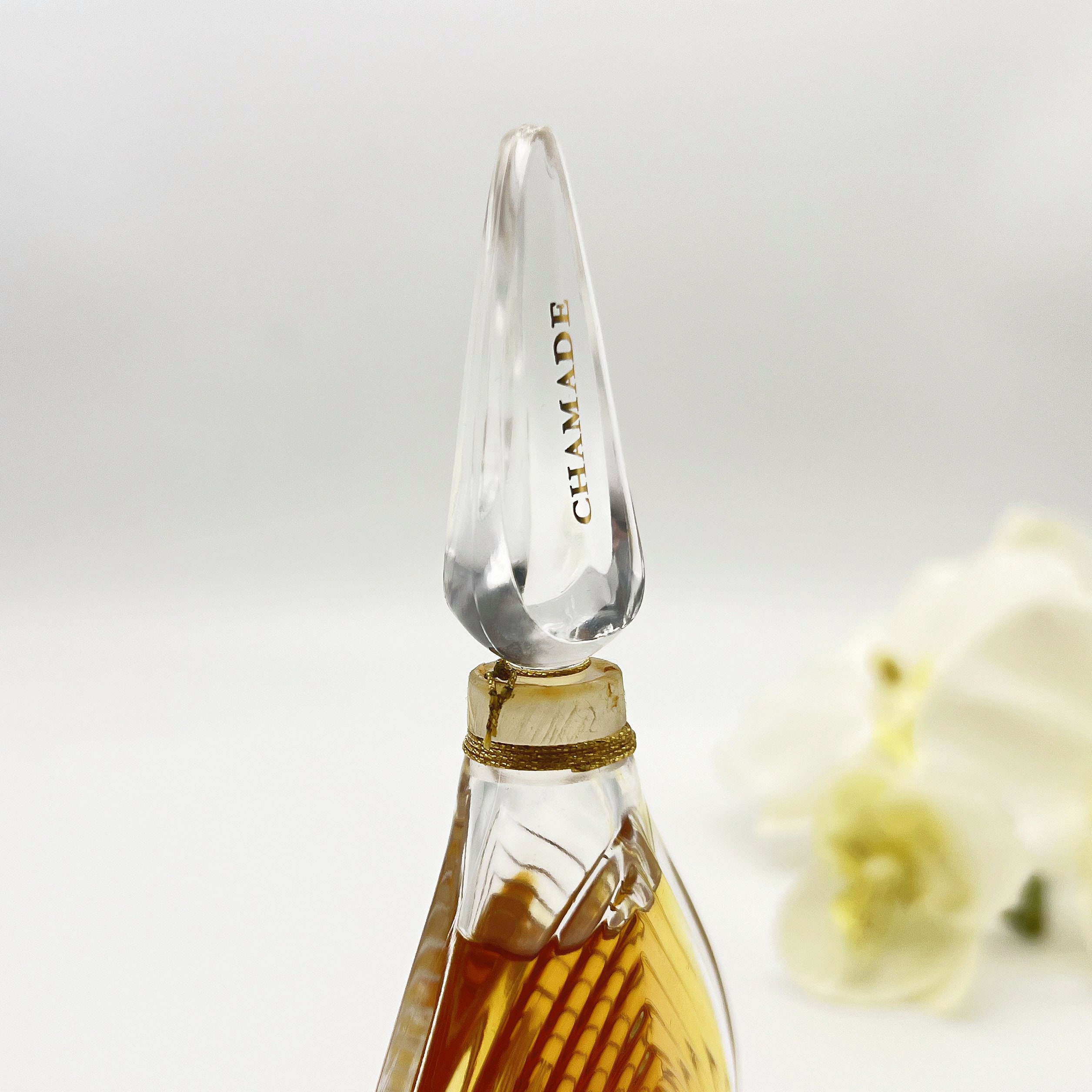 【新品未使用】ゲラン オーデコロン シャマード 1969 フランス製　フローラル Chamade Guerlain (1969) Parfum/extrait 1 Fl.oz /30 Ml, Crystal