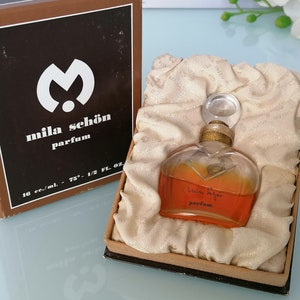 Mila Schon (1981) PARFUM / Extrait 16 ml/0,5 fl.oz.  50% full  Rare Vintage Pre Barcode