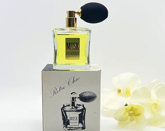 Alyssa Ashley MUSK 100ml Eau De Toilette With Pump Retro Chic - Main Image
