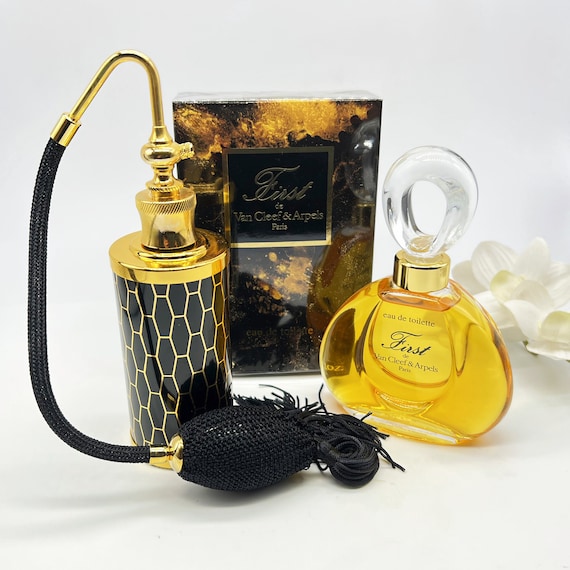 Vintage 80s Van Cleef and Arpels First Perfume Set EDT 60ml and