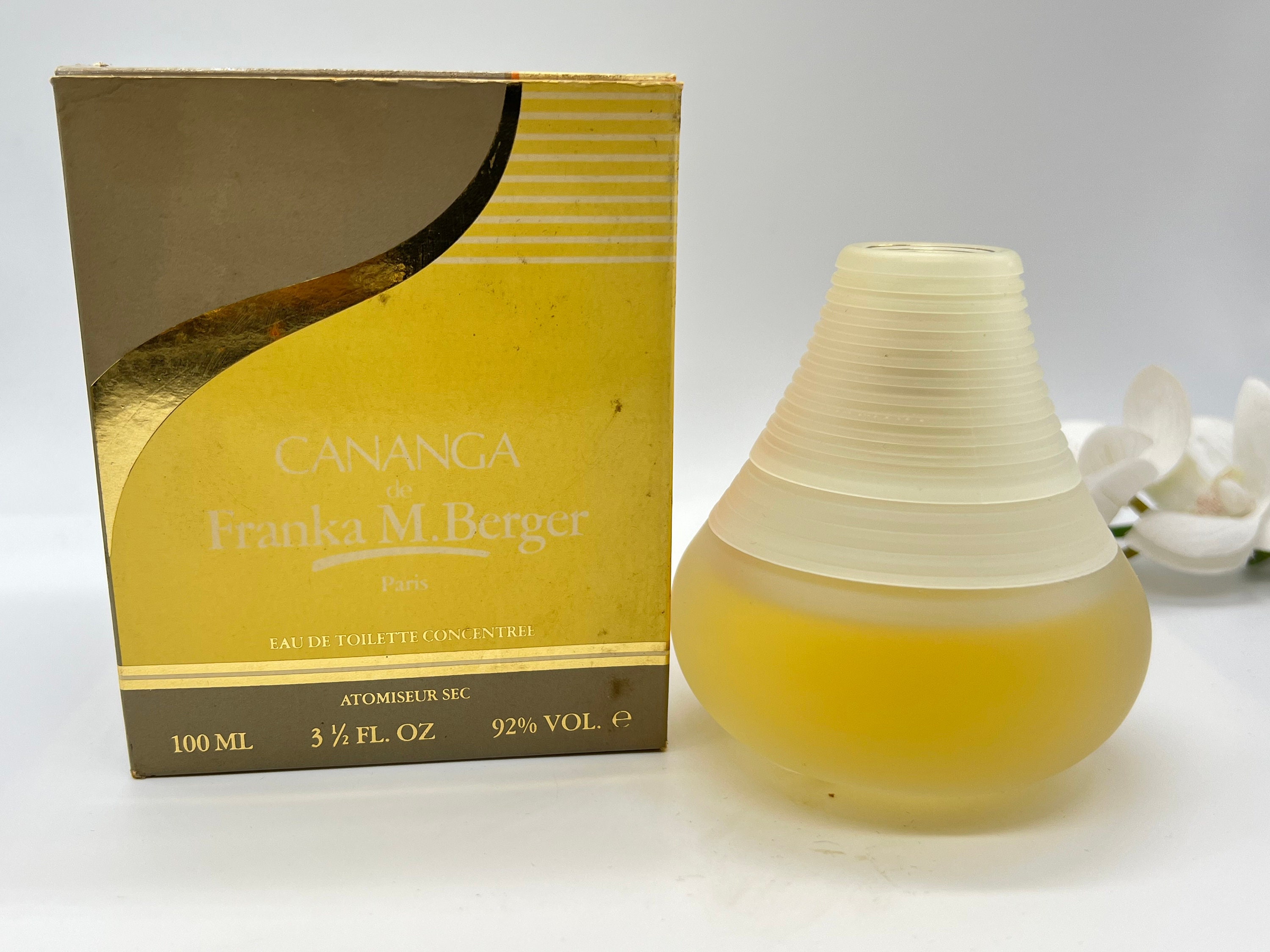 Cananga Franka M. Berger 1984 EDT 100ml Spray Rare Vintage