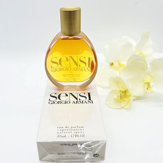 Giorgio Armani Sensi Vintage EDP 50ml Discontinued Designer