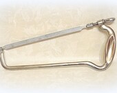 Surgical saw Soviet antique medical instrument amputation anatomical 1983 vintage USSR decor for medical office collectible doctor 39 s tool
