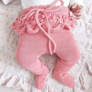 Baby Leggings Knitting Pattern Baby pants Knitted leggings | Etsy