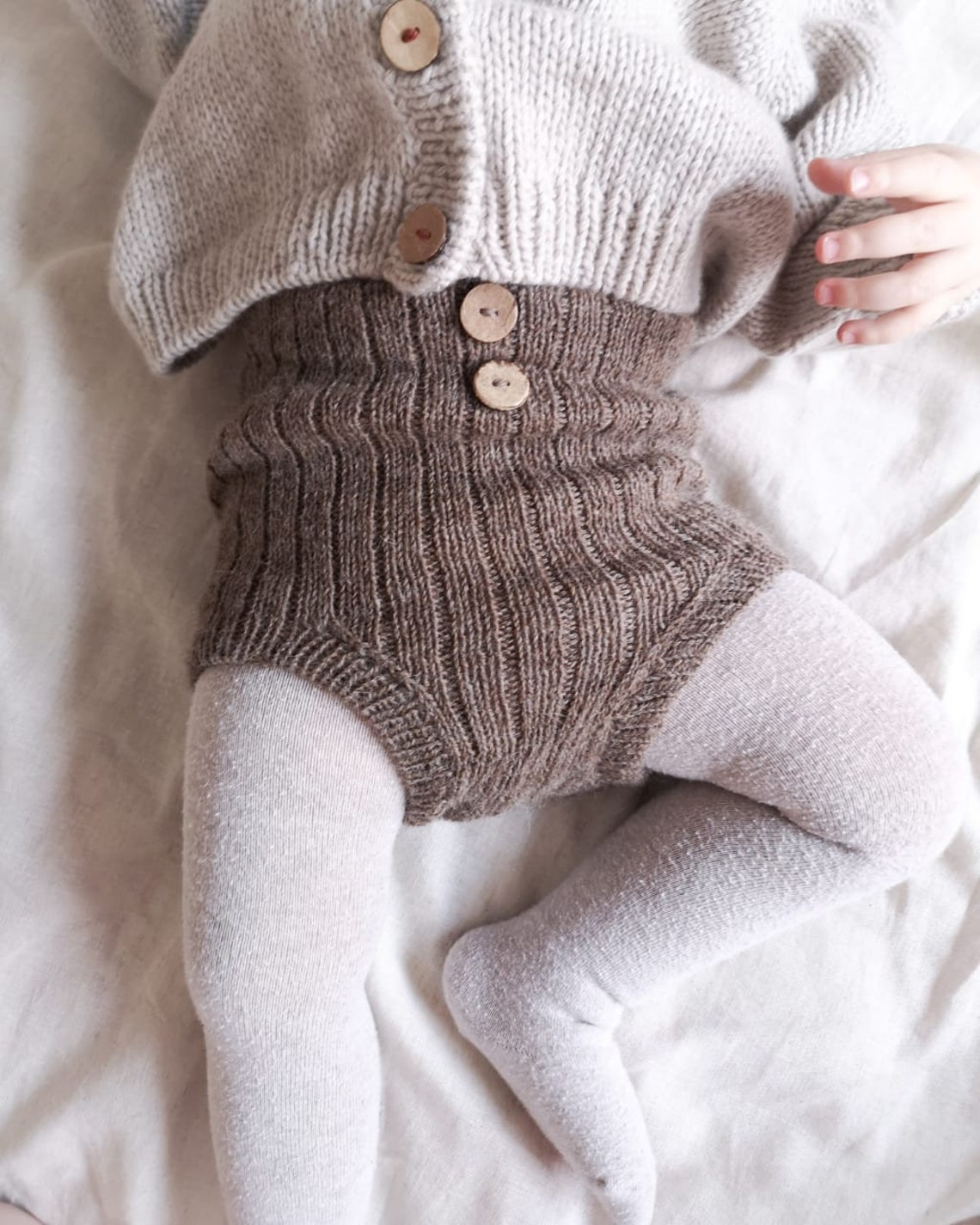Knitting Pattern Baby Bloomers Knitted Bloomers Bloomers for Etsy