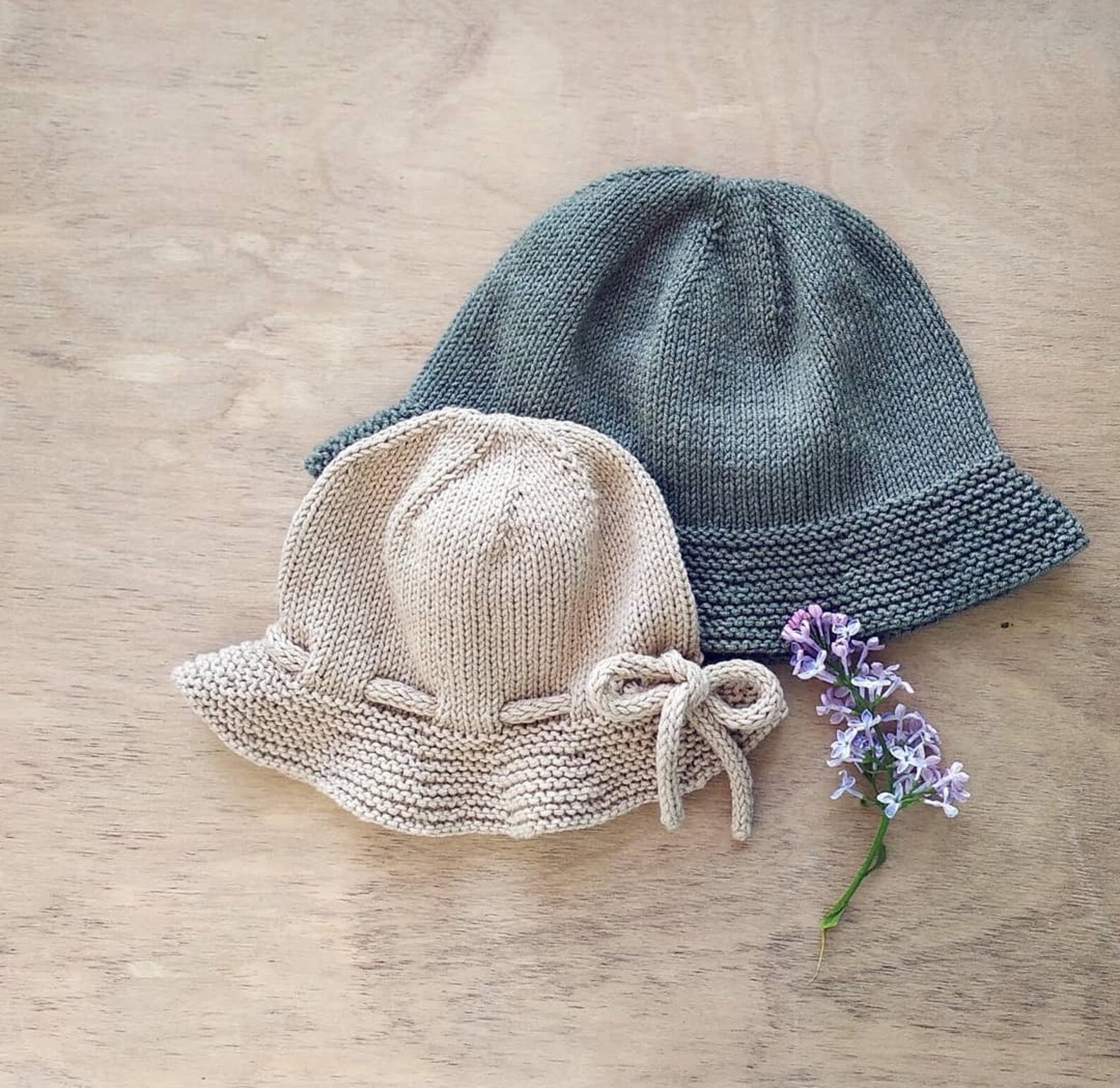 Knitting pattern sun hat knit pattern for baby knitted sun Etsy