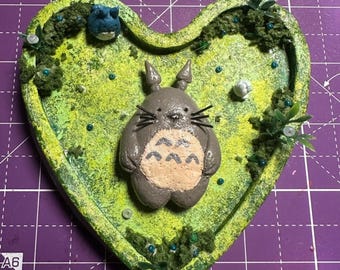 Studio Ghibli My Neighbor Totoro inspired trinket holder/ jewelry holder