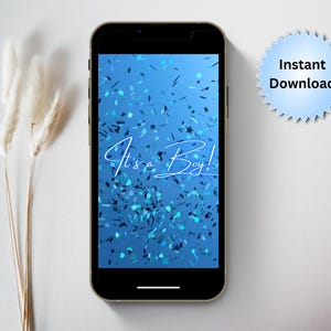 It&#39;s a Boy Gender Reveal Video Announcement: Digital Text (Digital Download)