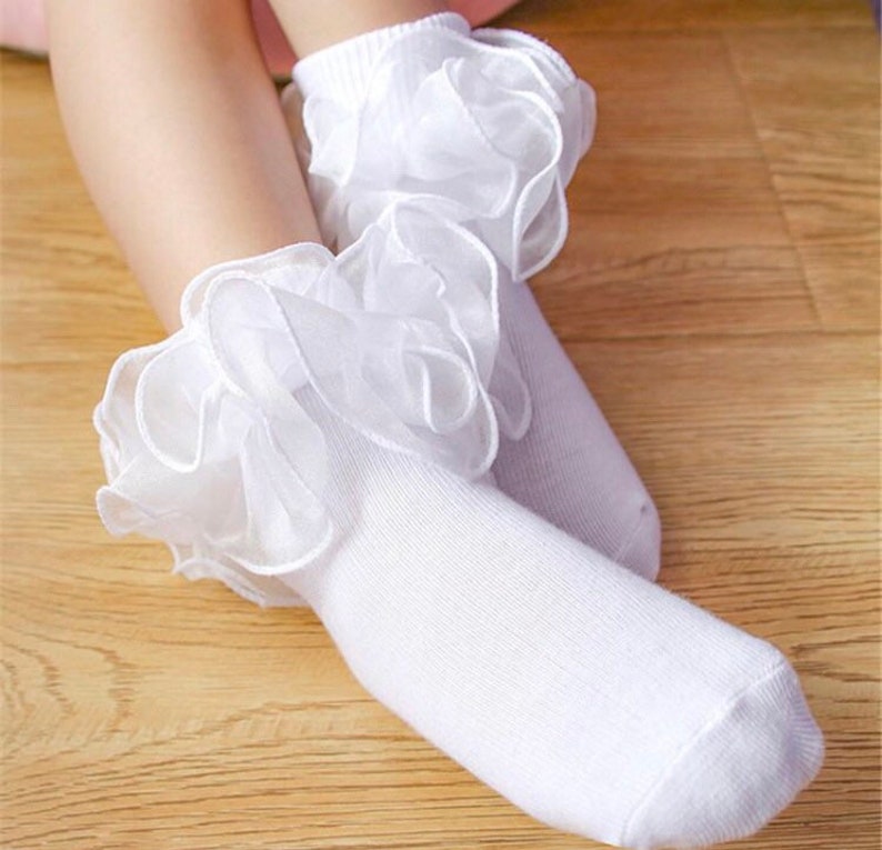 Ruffle Socks Etsy