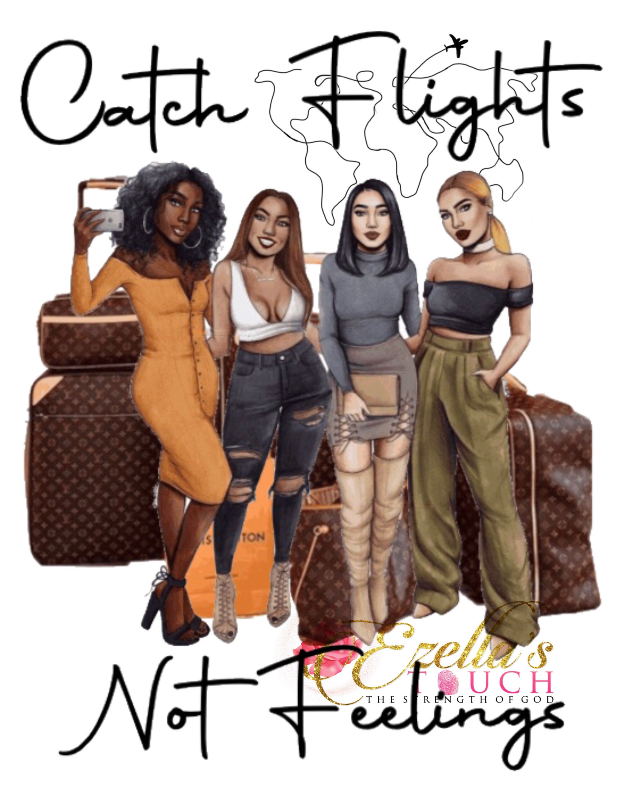 Catch flights Not feelings Pngsublimation Etsy