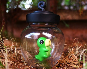 Hollow Knight Grub Figure in a Jar Decor, Gift for Gamer