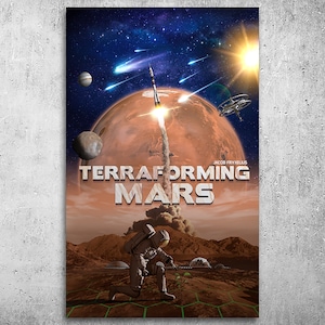 Terraforming Mars Original Poster Artwork