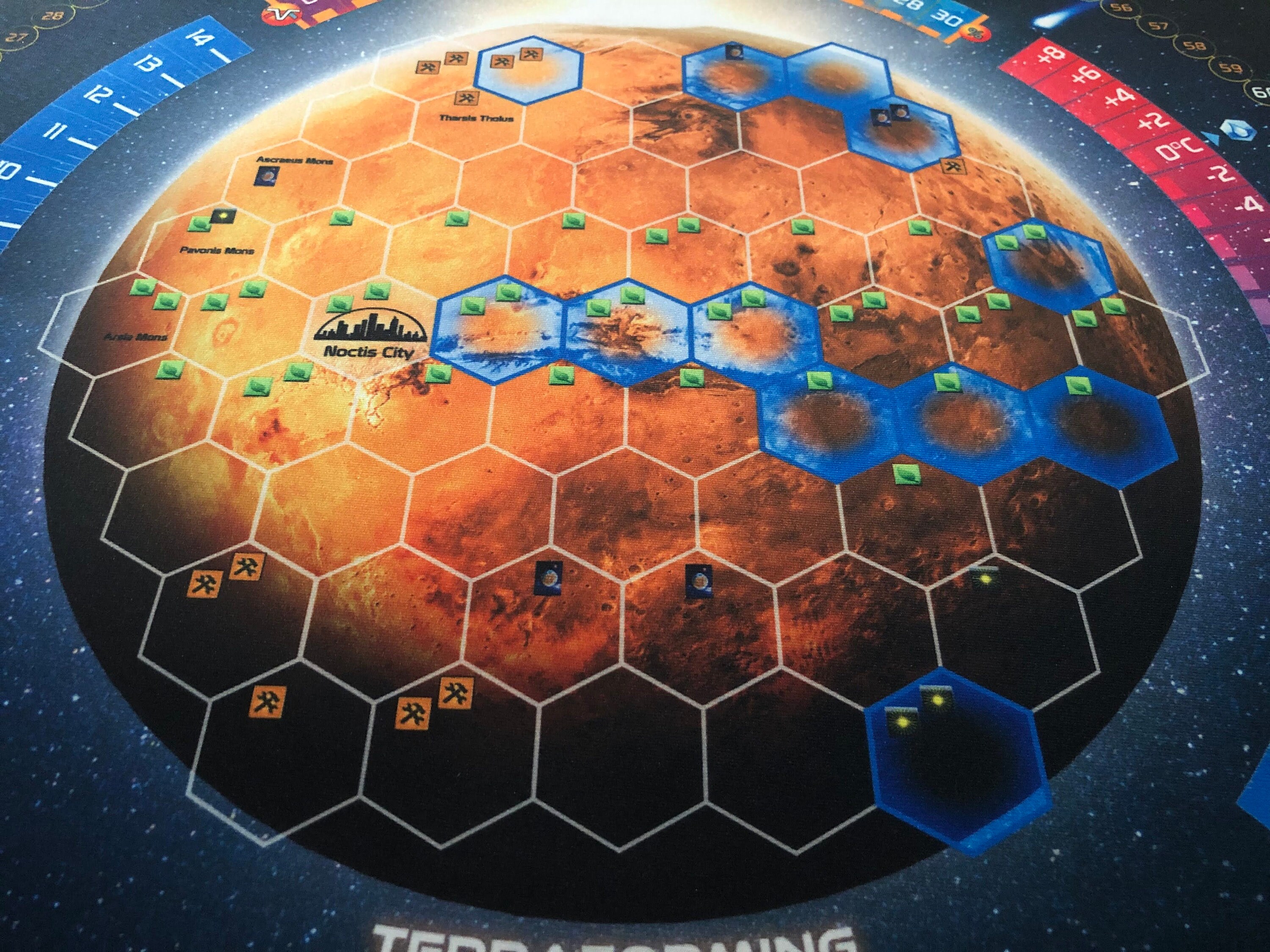 Terraforming Mars kompatibel 2.0 Basis Game Mat 24x28 Etsy