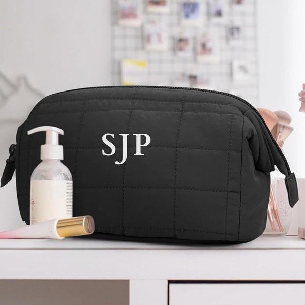 Personalized Puffer Cosmetic Bag