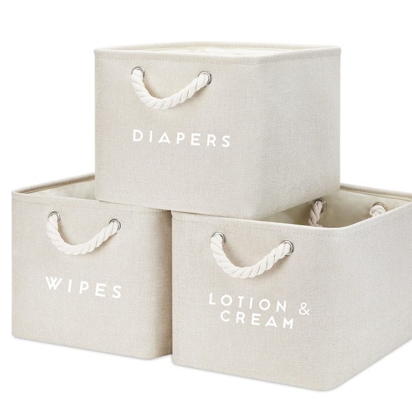 Fabric Storage Bins Etsy