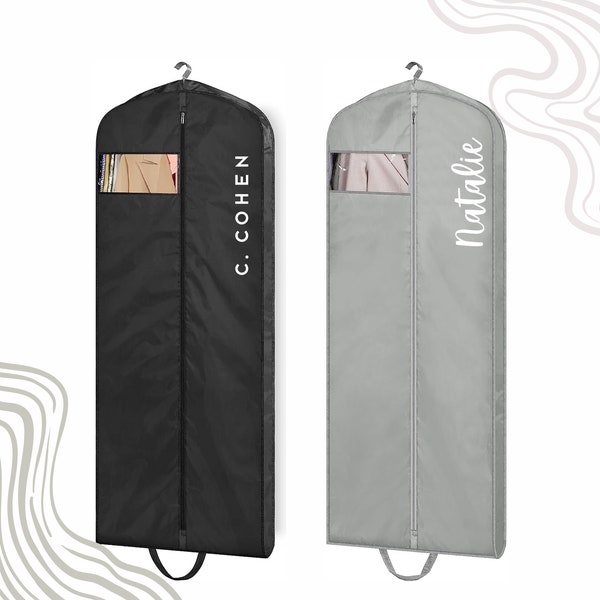 Lightweight Personalized Hanging Garment Bag