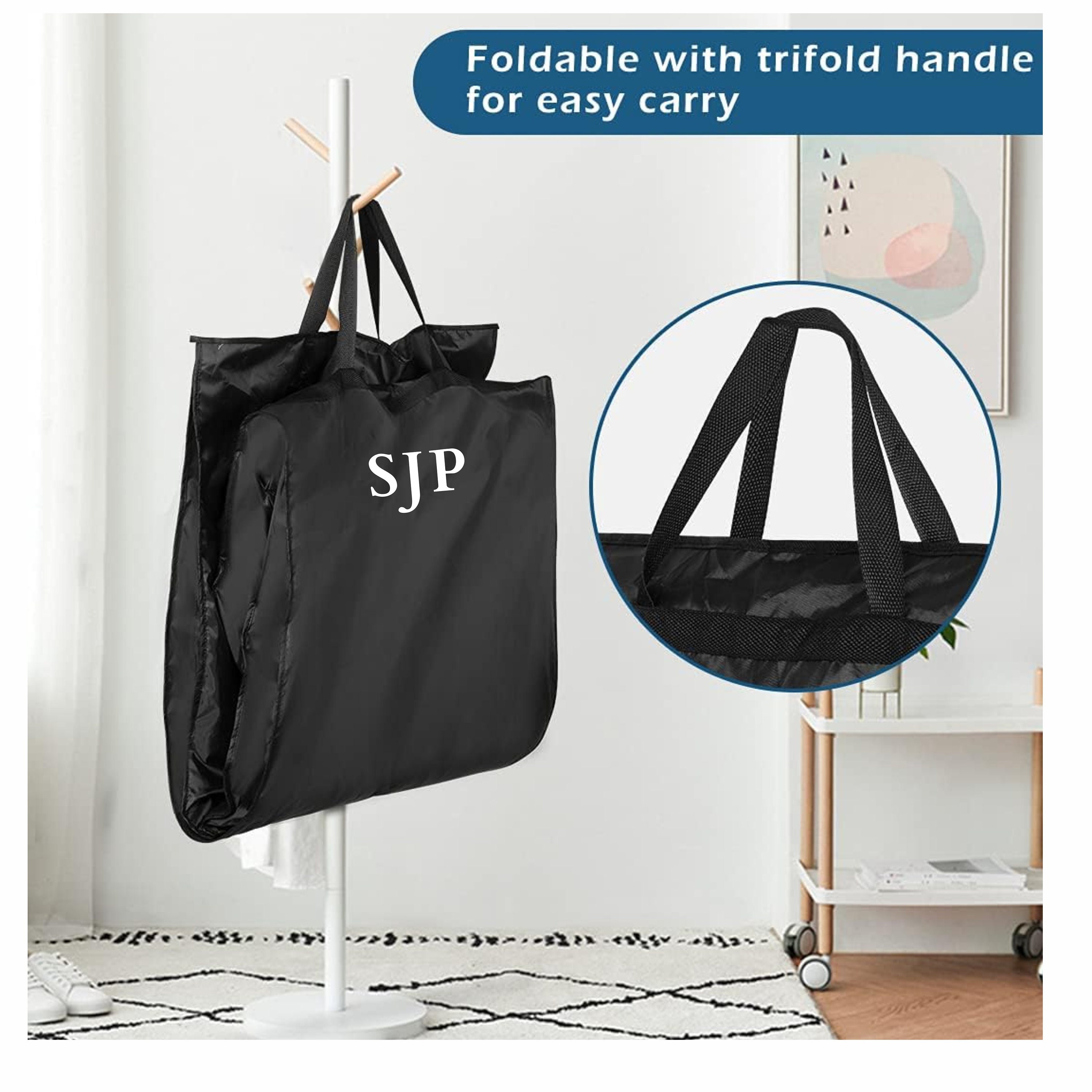 Lightweight Personalized Hanging Garment Bag