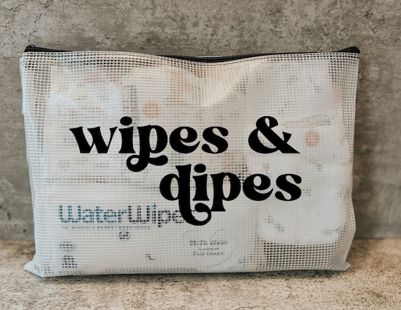 Personalized Plastic Zipper Pouch, Waterproof Wet Dry Bag