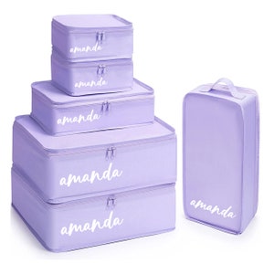 Personalized Travel Packing Cubes (6 pcs.)