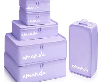 Personalized Travel Packing Cubes (6 pcs.)