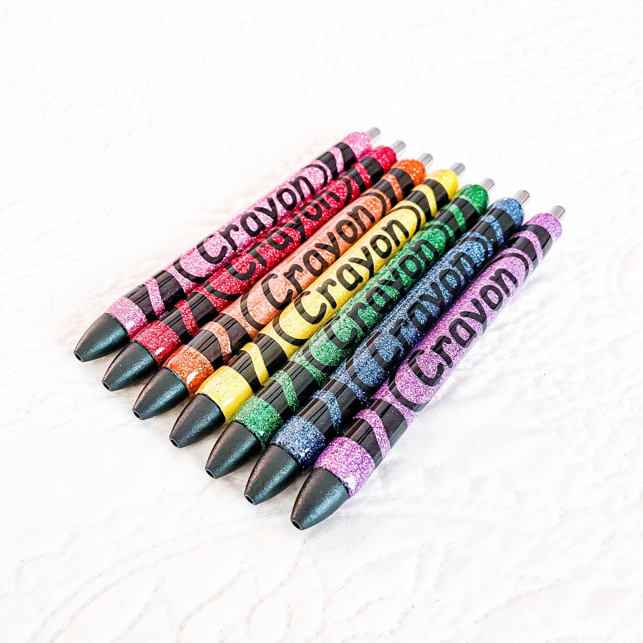 Glitter Crayon Pen/Pencil Glitter InkJoy Pens/Glitter Teacher Etsy