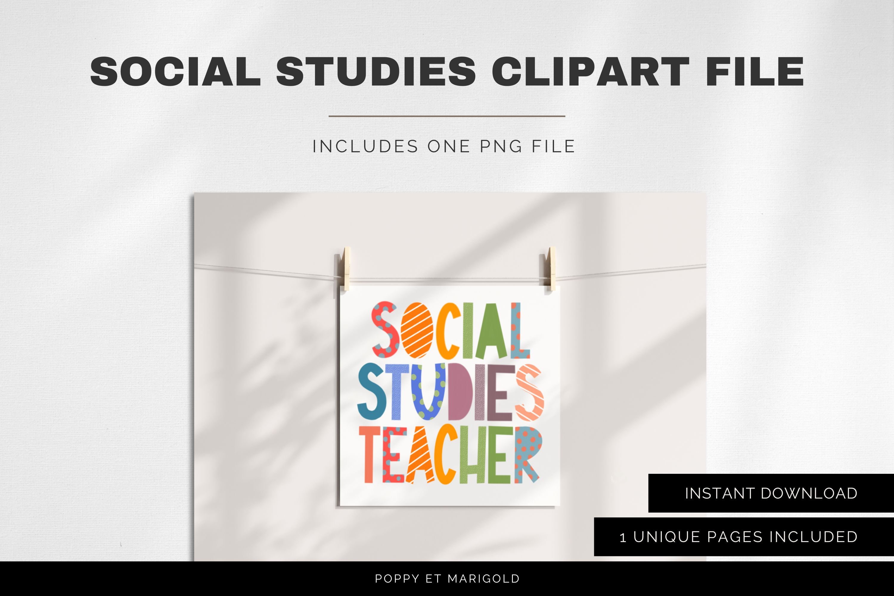 Social Studies Clipart For Teachers