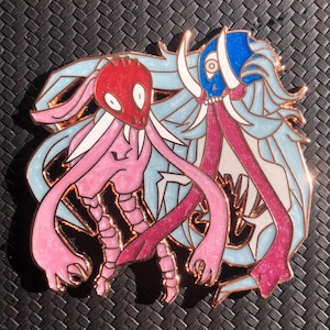 Leyak and Krasue - Abiotic Factor Inspired Enamel Pin (Limited Edition)