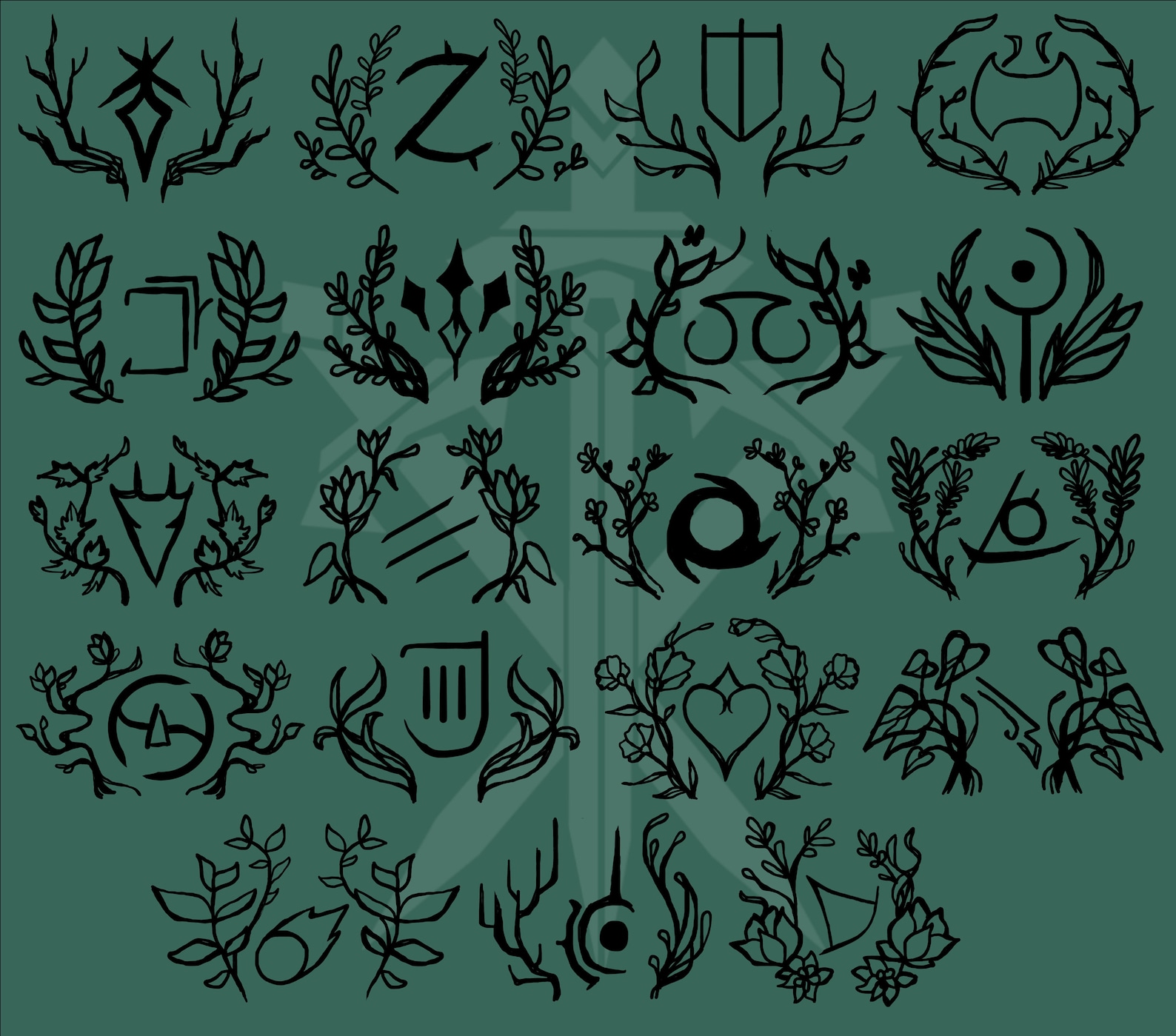 FFXIV Tank Healer & DPS Class Inspired Embroidered Hoodies Etsy